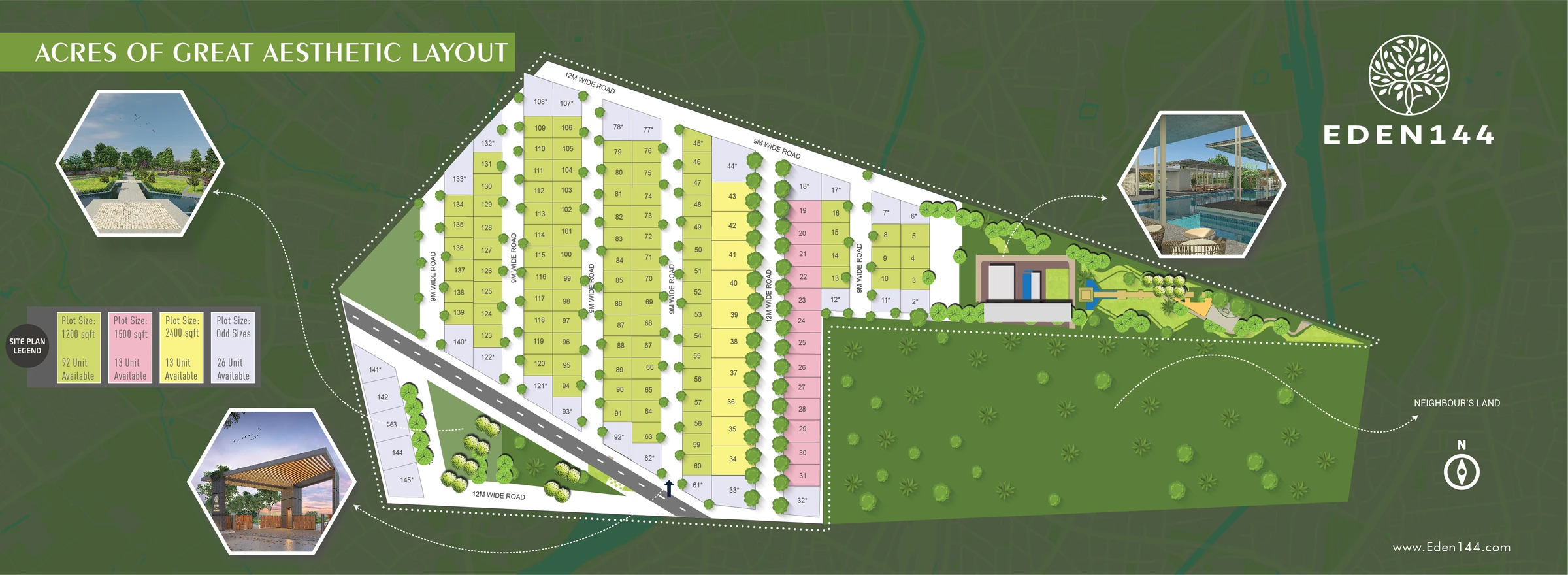 Eden 144 master plan